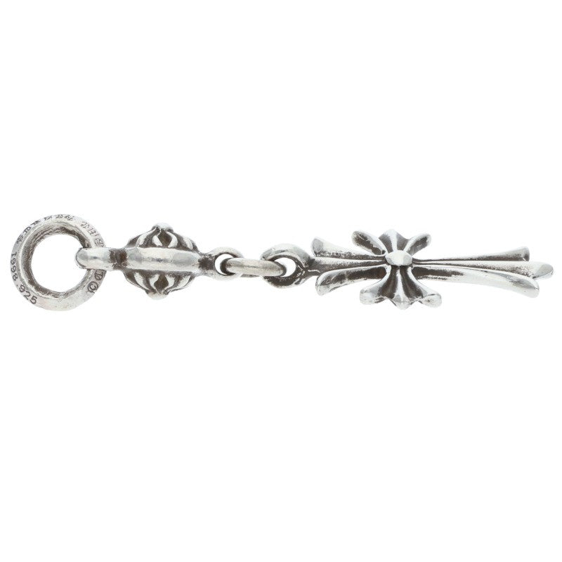 Chrome Hearts 925 Silver 1 Ball Tiny CH Cross