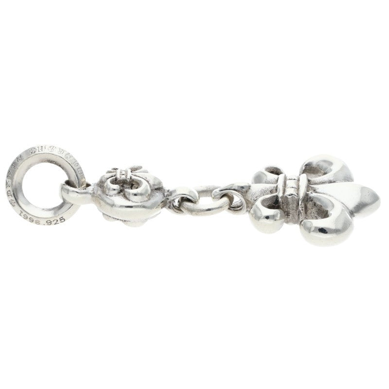 Chrome Hearts 1 Ball BS Fleur Charm Silver 925