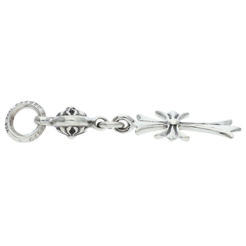 Chrome Hearts 1 Ball Tiny CH Cross Charm 925 Size ONE SIZE