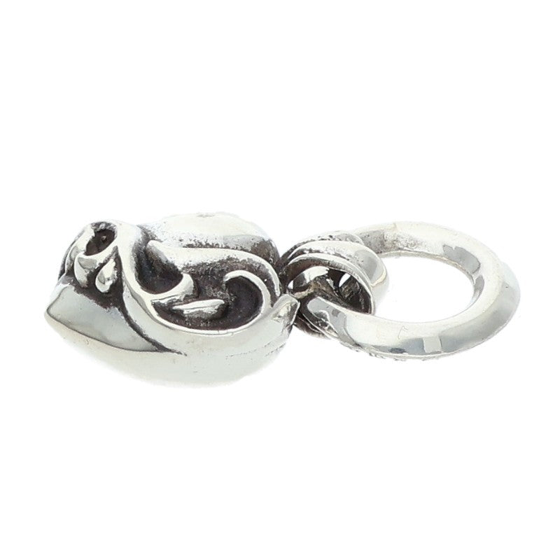 Chrome Hearts 925 Silver Heart Charm Size ONE SIZE
