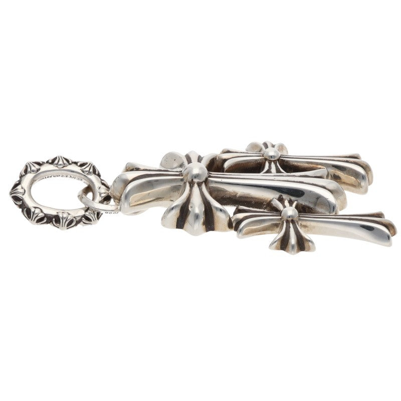 Chrome Hearts Triple CH Cross Large .925