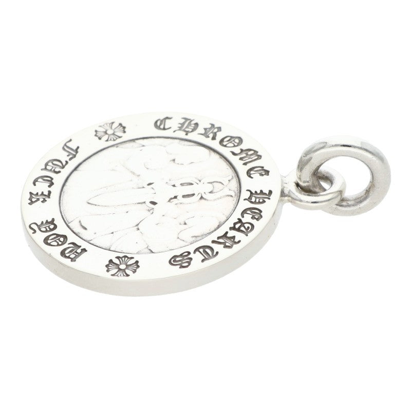 Chrome Hearts CHRM ANGL MDL Angel Medal Charm Size Silver