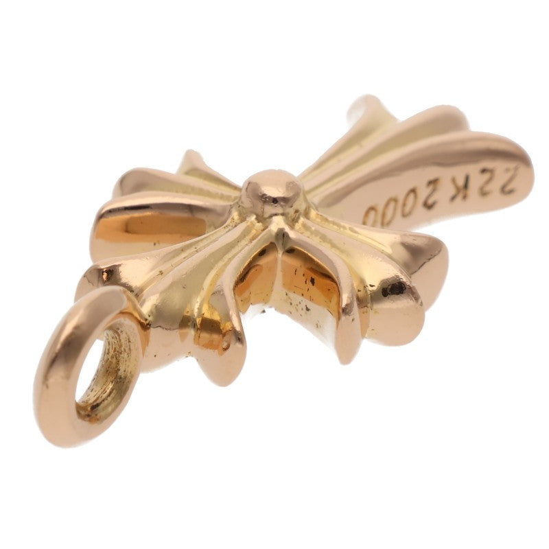 Chrome Hearts Tiny Fat Cross 22K Gold Pave Size ONE SIZE