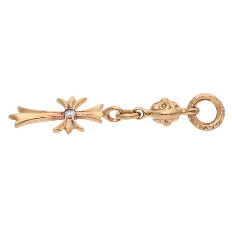 Chrome Hearts 1 Ball Tiny CH Cross 22K Gold 1 Size ONE SIZE