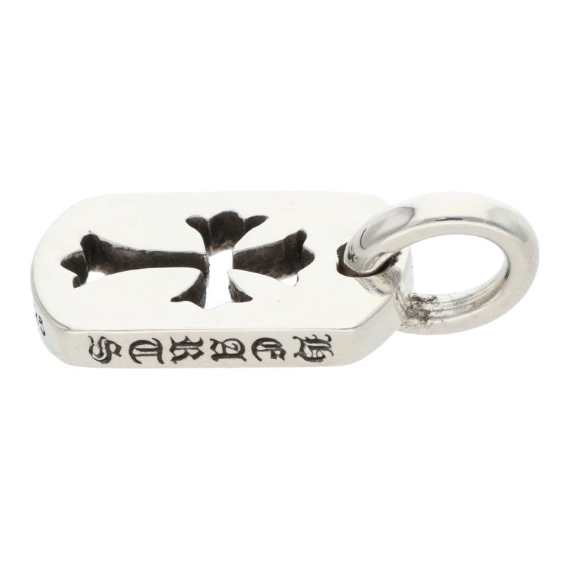 Chrome Hearts Tiny Cutout Cross Dog Tag 925 Size ONE SIZE