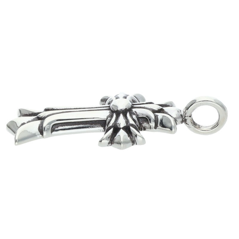 Chrome Hearts DBL CH CRS Silver Pendant Size ONE SIZE