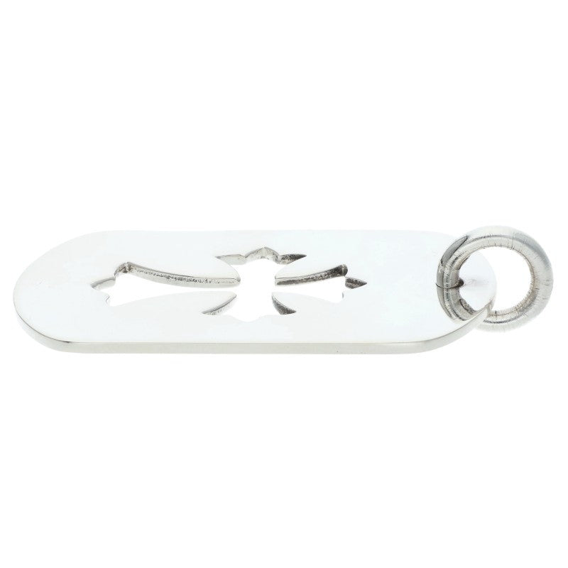 Chrome Hearts Large Cutout Cross Dog Tag 925 Size ONE SIZE