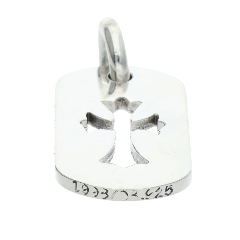 Chrome Hearts Small Cutout Cross Dog Tag 925 Size ONE SIZE