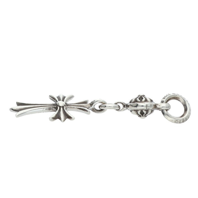 Chrome Hearts 1 Ball Tiny CH Cross Sterling Size ONE SIZE