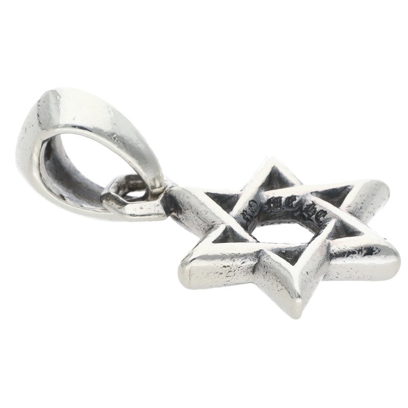 Chrome Hearts Star of David Charm Silver 925 Size ONE SIZE