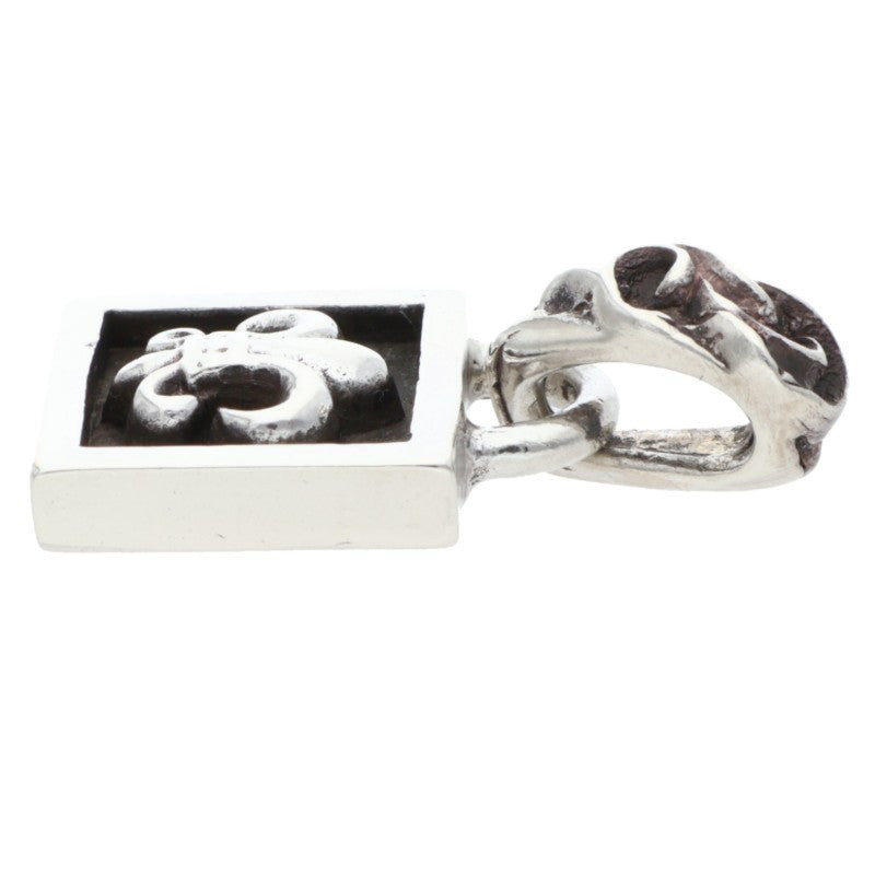 Chrome Hearts Framed BS Fleur Charm Silver 925 Size ONE SIZE