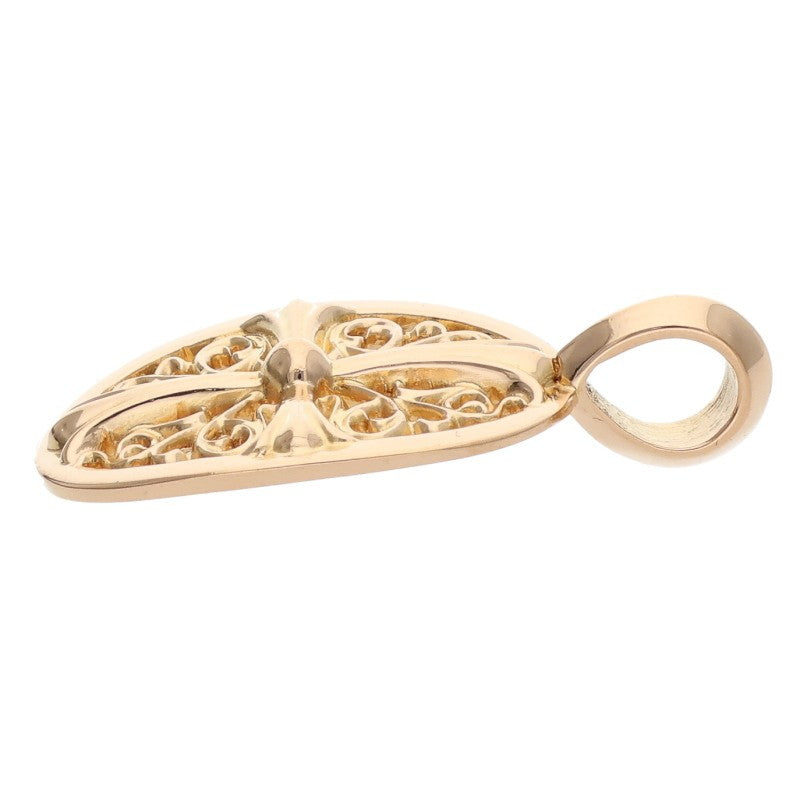 Chrome Hearts Classic Oval Pendant 22K Gold Size ONE SIZE