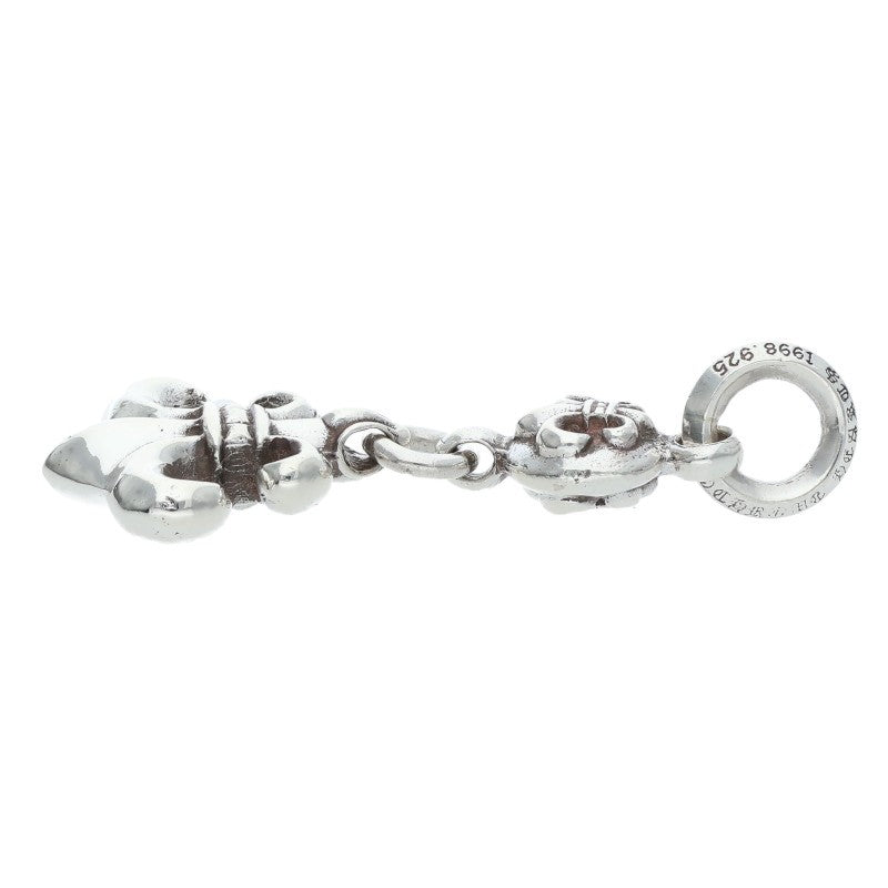 Chrome Hearts 925 Silver 1 Ball BS Fleur Charm Size ONE SIZE