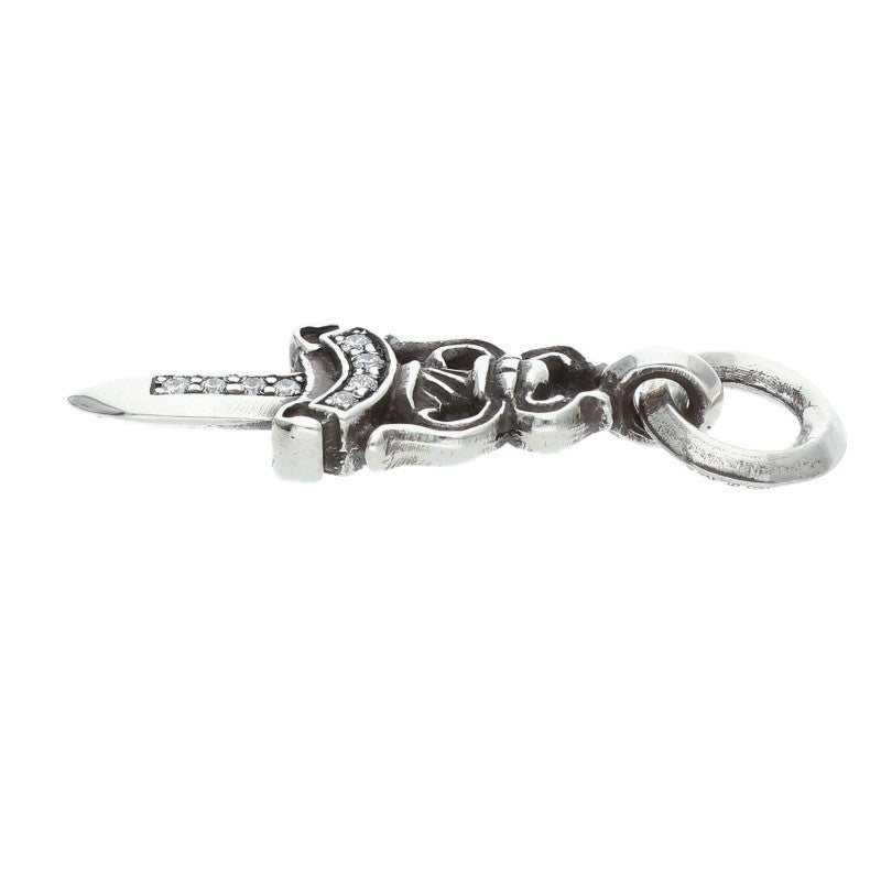 Chrome Hearts 925 Silver Pave Diamond #5 Size ONE SIZE