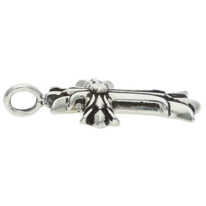Chrome Hearts DBL CH CRS Silver Double CH Size ONE SIZE
