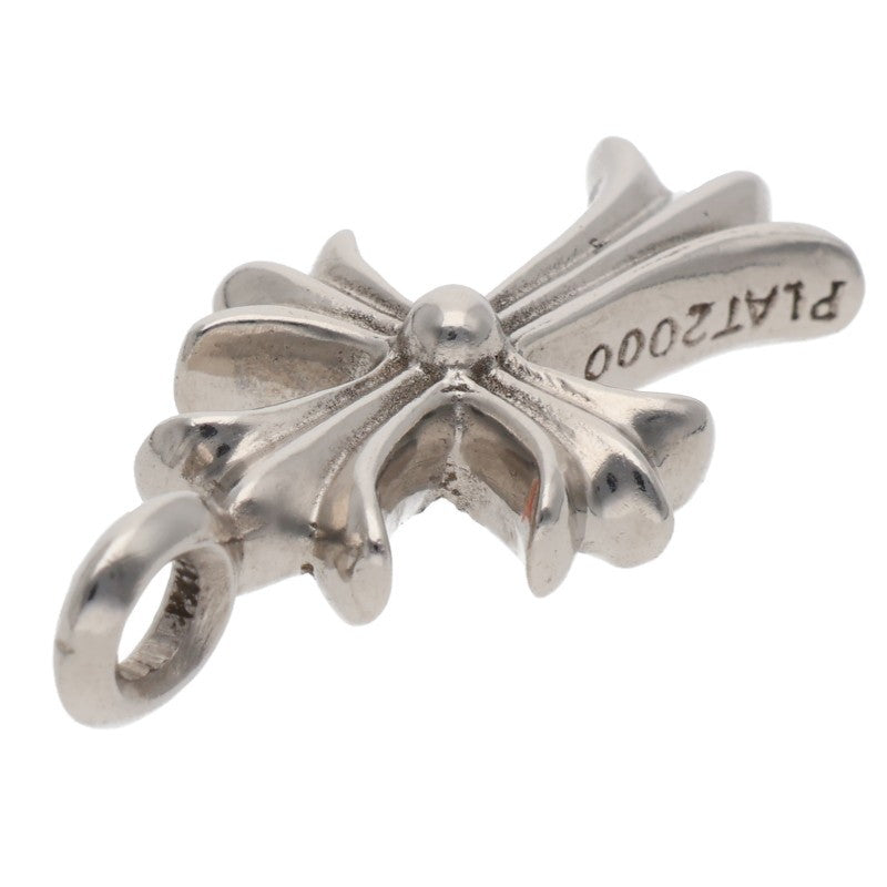 Chrome Hearts Platinum Tiny Fat Cross Pave Size ONE SIZE