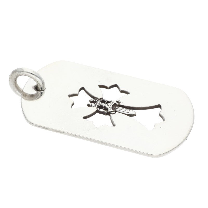 Chrome Hearts D TAG LRG CROSS DAGG 925 Silver Size ONE SIZE