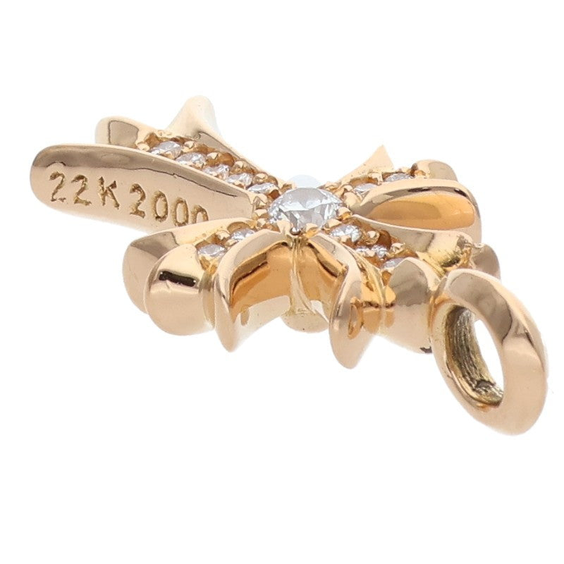 Chrome Hearts 22K TNY CRSF P DMND 22K Gold Size ONE SIZE
