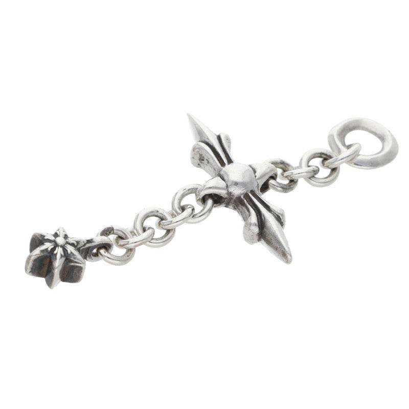 Chrome Hearts ROLY CROSS 925 Silver Charm Size ONE SIZE