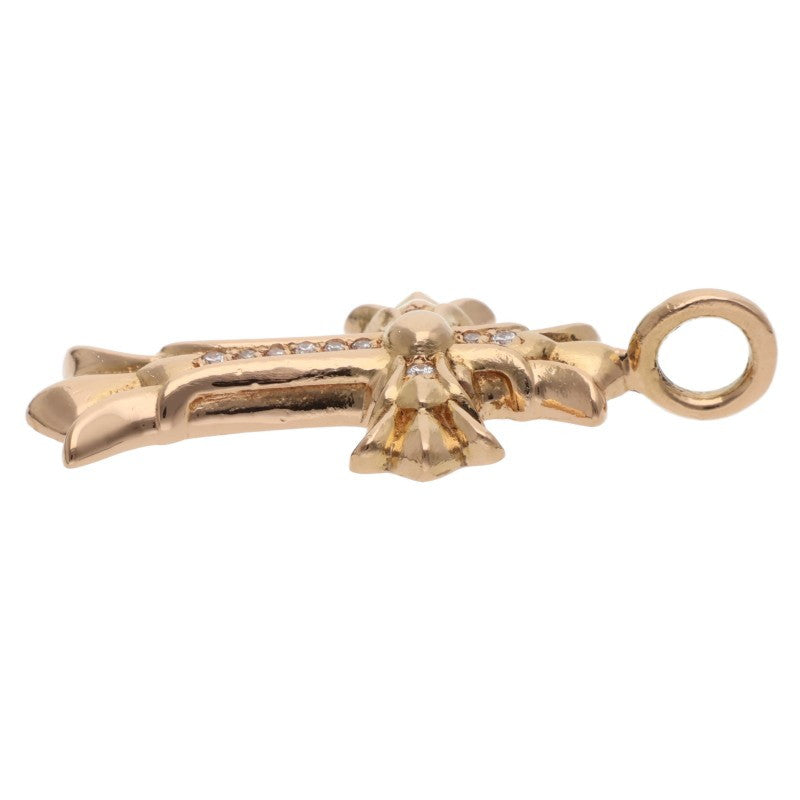 Chrome Hearts 22K DBL CH CRS Pave Diamond Size ONE SIZE
