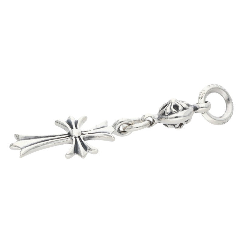 Chrome Hearts 1 Ball Tiny CH Cross Charm 925