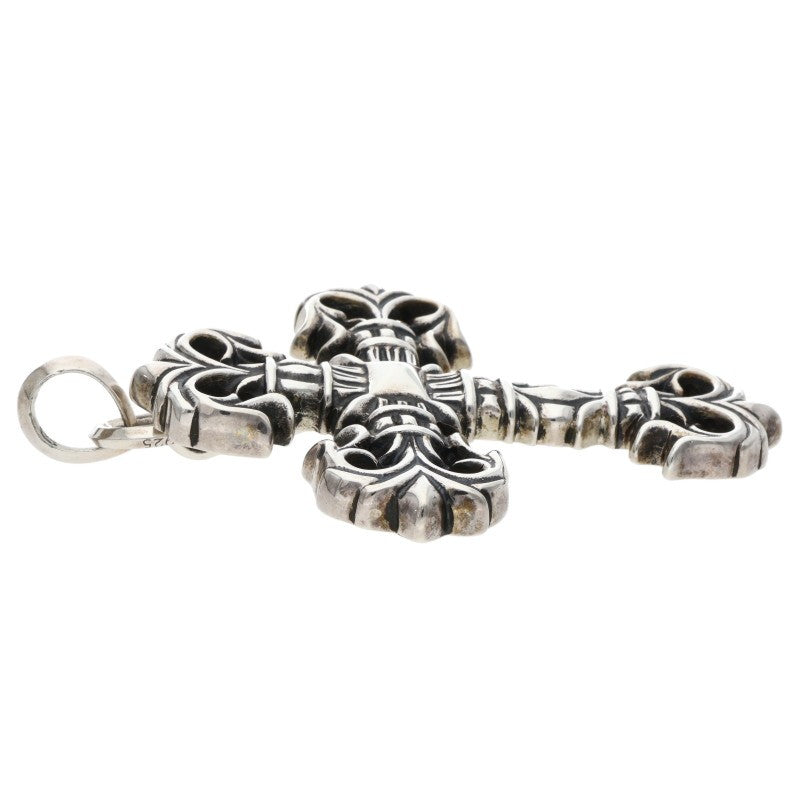 Chrome Hearts FILIG CROSS-SM W BALE Silver Size ONE SIZE