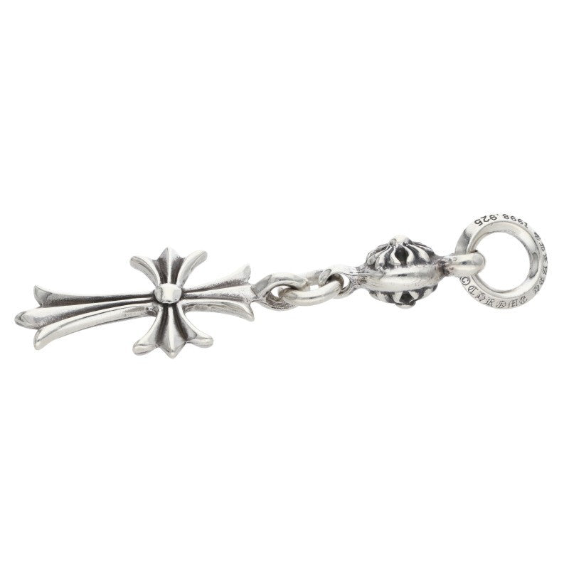 Chrome Hearts 1 Ball Tiny CH Cross Silver 925 Size ONE SIZE