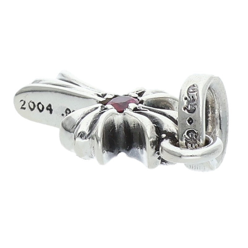 Chrome Hearts Babyfat Ruby Cross 925 Silver Size ONE SIZE