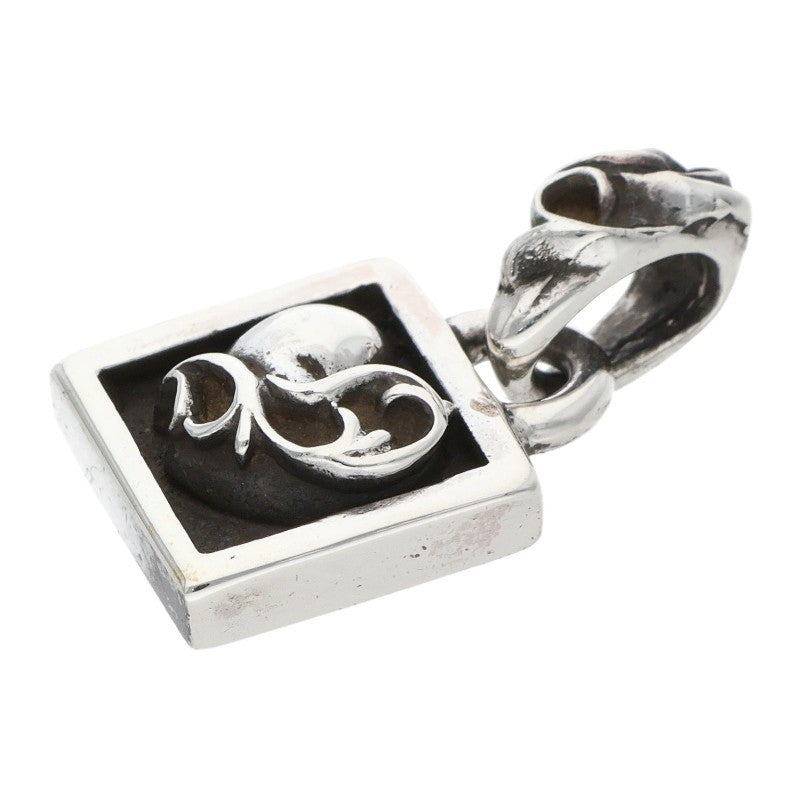Chrome Hearts Framed Heart Charm Silver 925