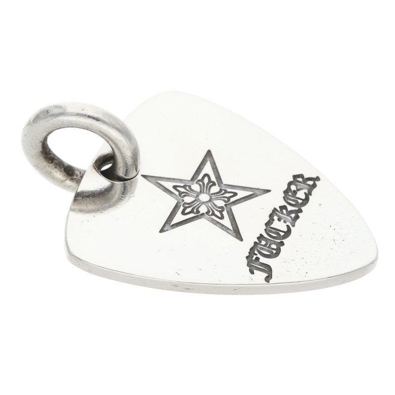 Chrome Hearts Guitar Pick Star Pendant Silver Size ONE SIZE