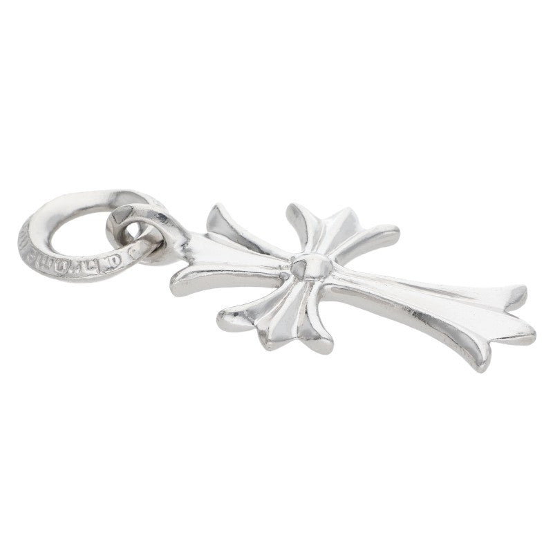 Chrome Hearts Platinum Tiny CH Cross 1 Diamond Size ONE SIZE