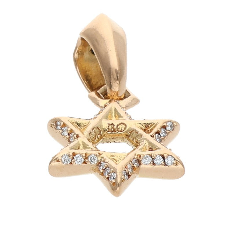 Chrome Hearts 22K Star of David Pave Diamond Size ONE Multi