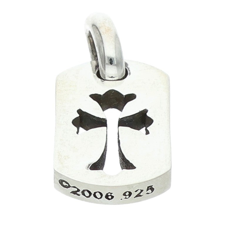 Chrome Hearts 925 Tiny Cutout Cross Dog Tag Size ONE SIZE
