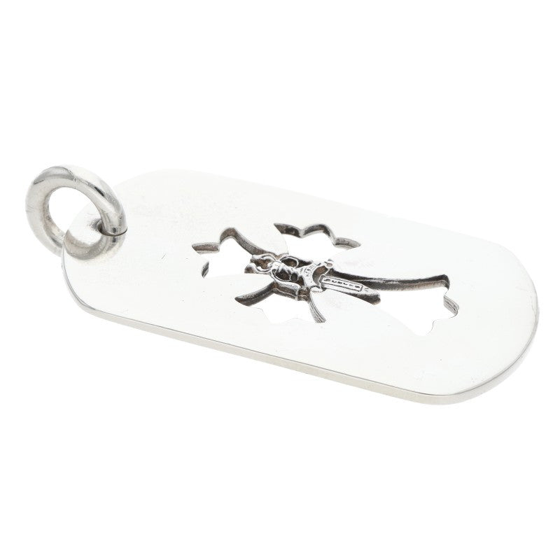 Chrome Hearts Large Cutout Cross Dagger Dog