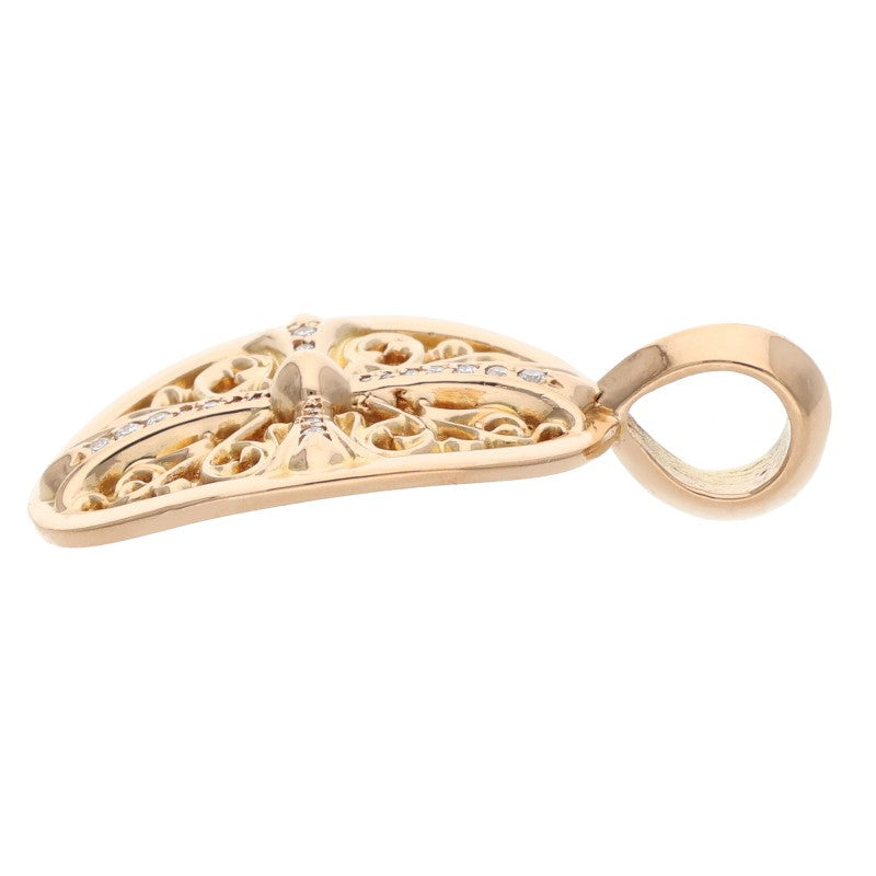 Chrome Hearts 22K Classic Oval Pave Diamond Size ONE SIZE
