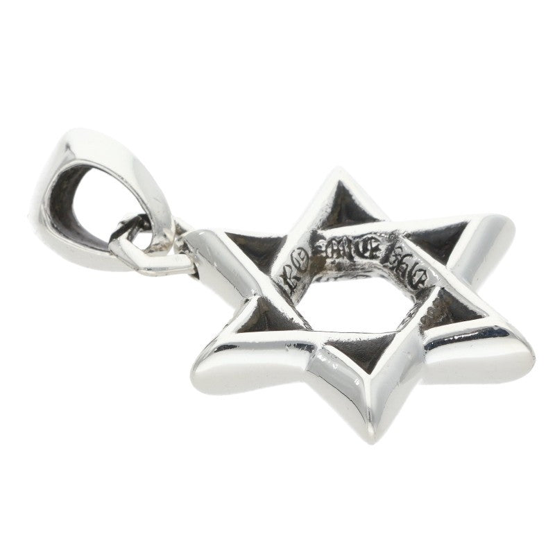 Chrome Hearts 925 Star of David Pendant Silver Size ONE SIZE