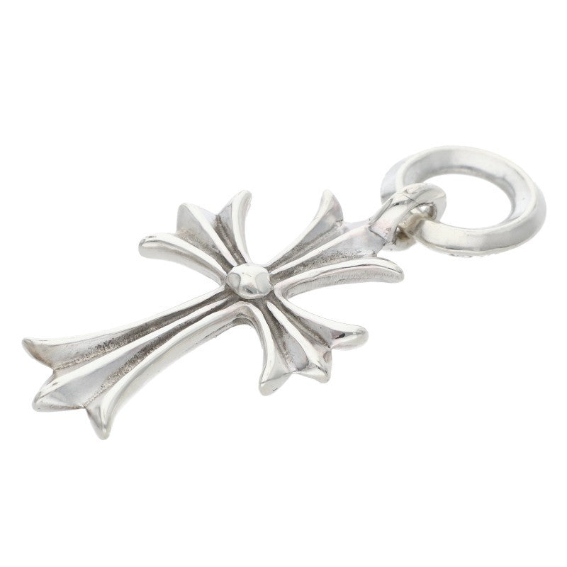 Chrome Hearts Tiny CH Cross Old Charm Silver