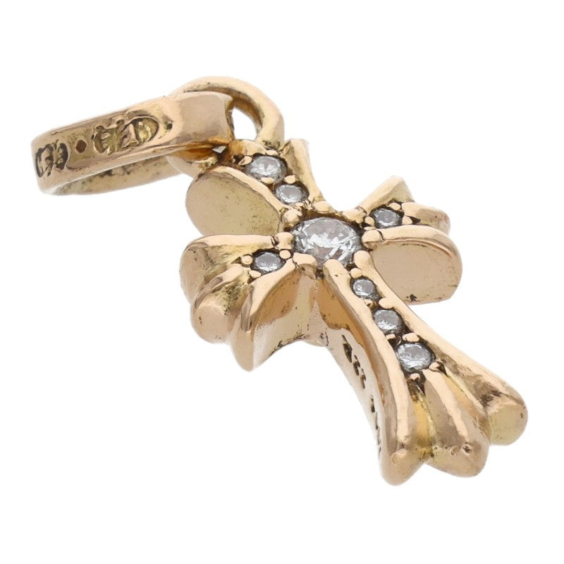 Chrome Hearts 22K Babyfat Pave Diamond Charm