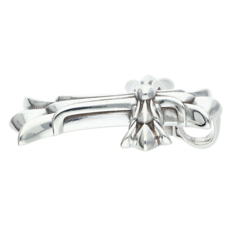 Chrome Hearts Small DBL CH Cross Silver Size ONE SIZE