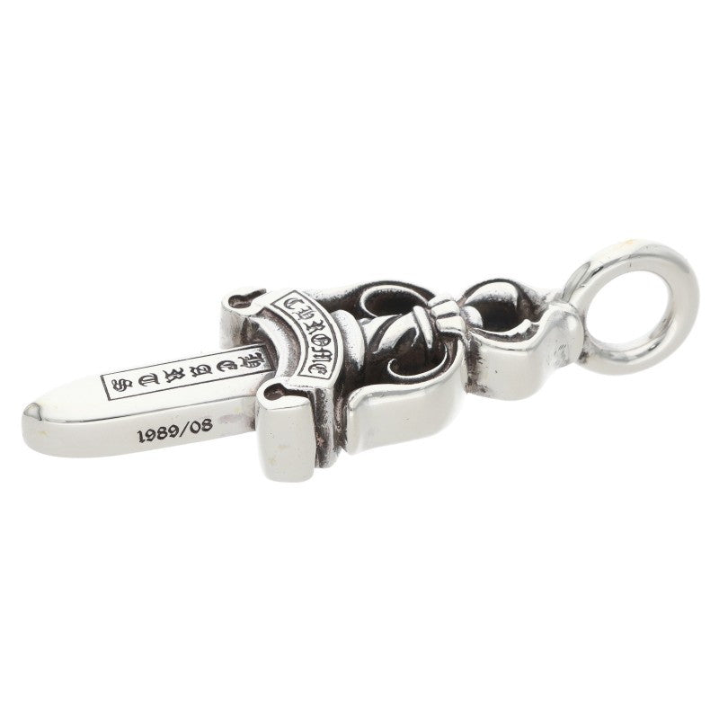 Chrome Hearts 925 Silver Double Dagger Pendant Size ONE SIZE