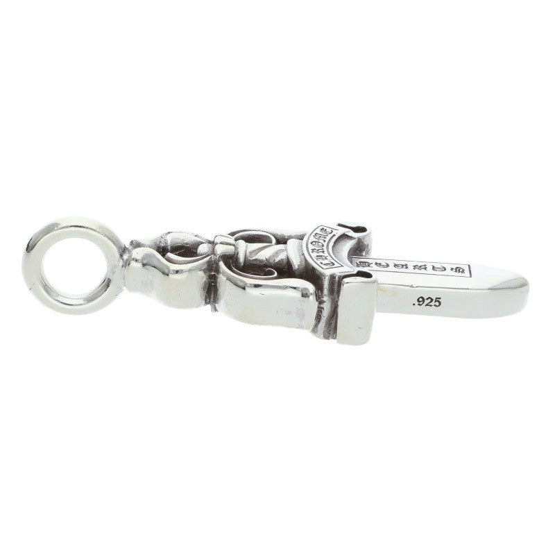 Chrome Hearts 925 Silver Double Dagger Pendant Size ONE SIZE