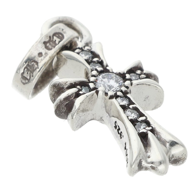 Chrome Hearts 925 Silver Baby Fat Pave Diamond Size ONE SIZE