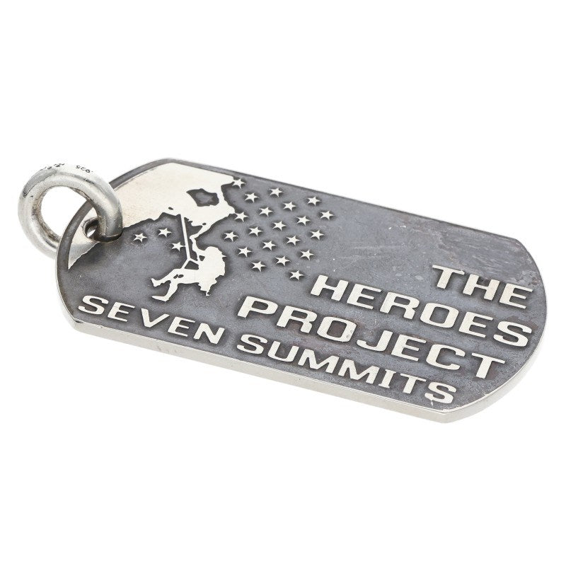Chrome Hearts Heroes Project Large Dog Tag 925