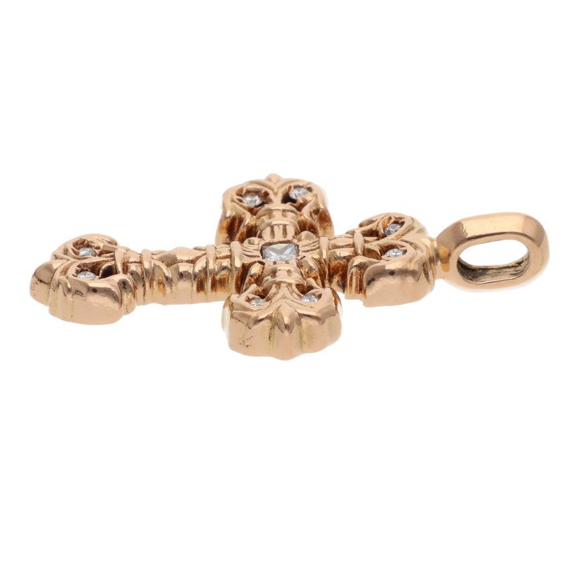 Chrome Hearts 22K Tiny Filigree Pave Diamond Size ONE SIZE