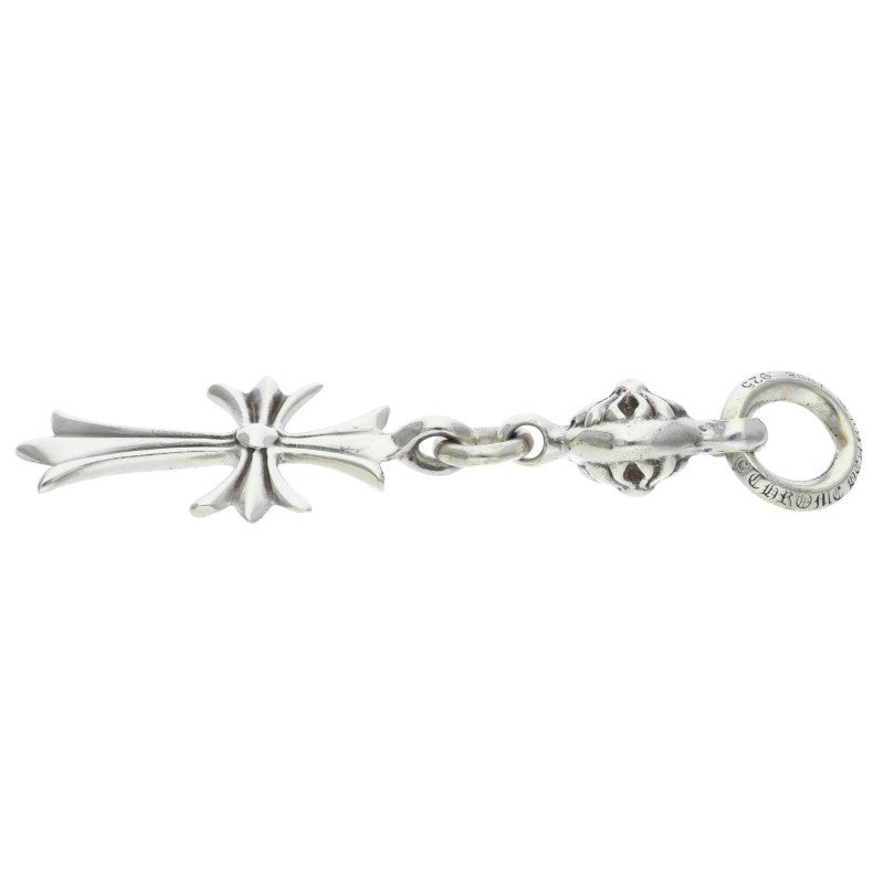 Chrome Hearts 1 Ball Tiny CH Silver Necklace Size ONE SIZE