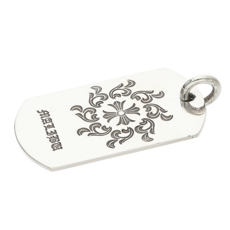 Chrome Hearts Malibu LTD Large Dog Tag Silver