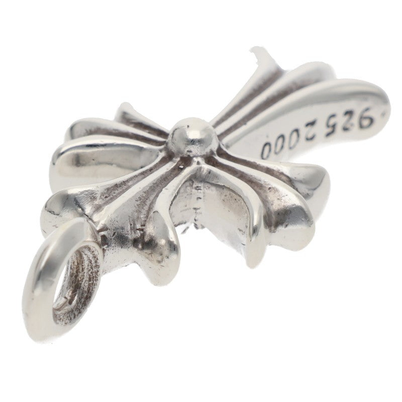 Chrome Hearts Tiny Fat Cross Diamond Pendant Size ONE Silver