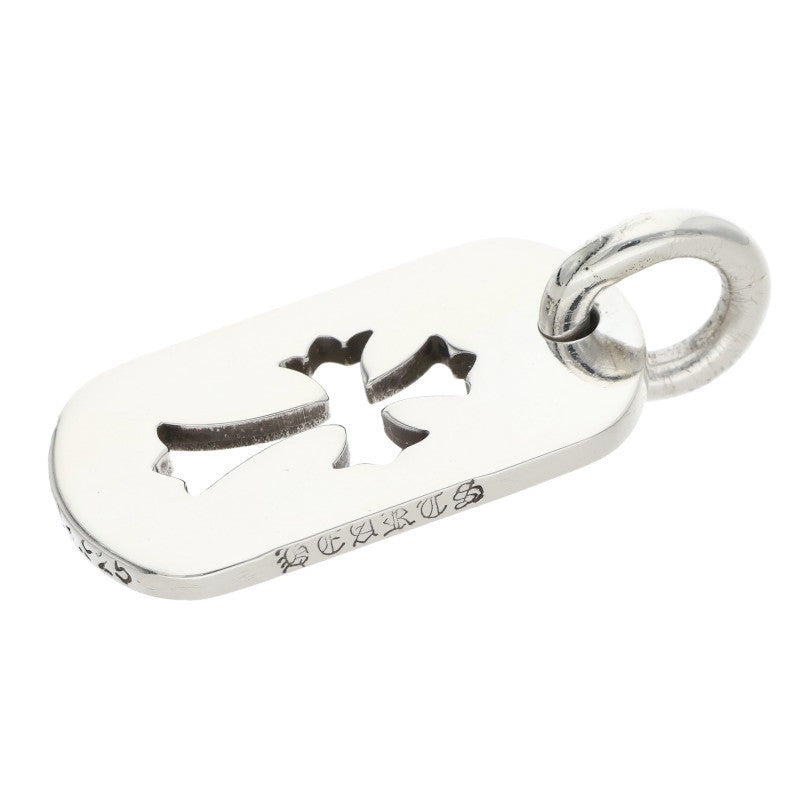 Chrome Hearts Small Cutout Cross Tag Pendant Size ONE SIZE