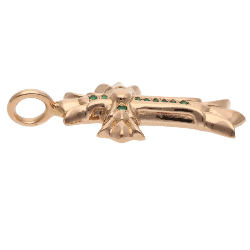 Chrome Hearts 22K DBL CH CRS Emerald Pendant Size ONE SIZE