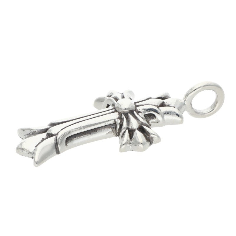 Chrome Hearts DBL CH Cross Silver Pendant Size ONE SIZE